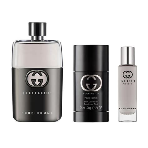 gucci aftershave gift sets|gucci by for men 90ml.